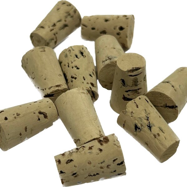 Extra long tapered cork stopper